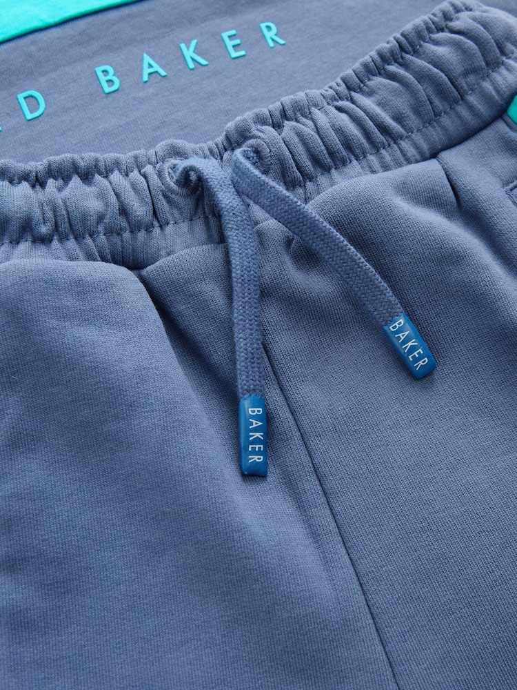 Baker by Ted Baker Colourblock T-Shirt And Shorts Set - Image 10 of 13