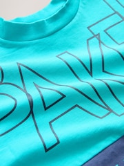 Baker by Ted Baker Colourblock T-Shirt And Shorts Set - Image 11 of 13