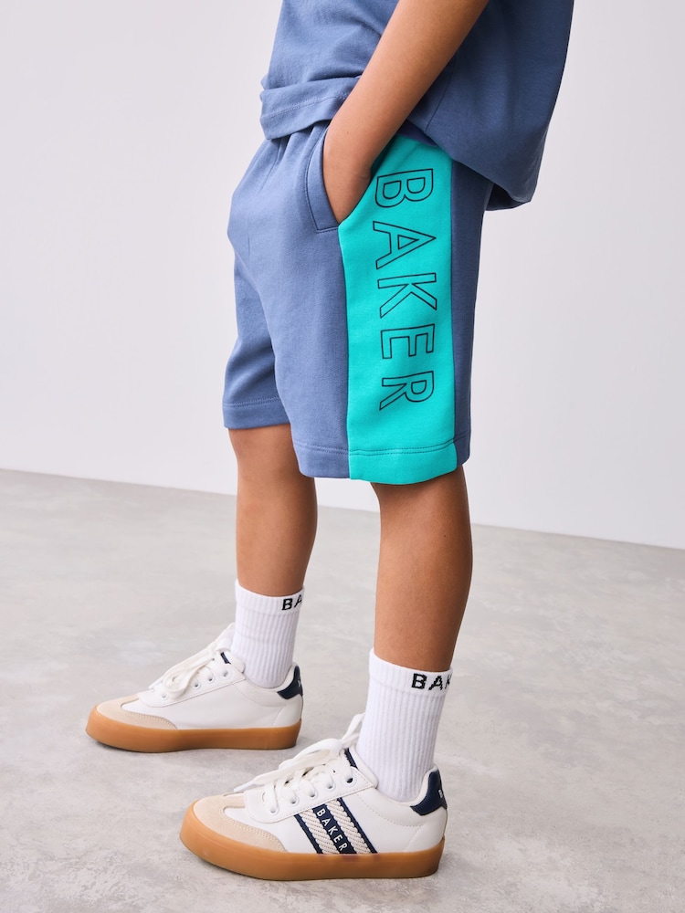 Baker by Ted Baker Colourblock T-Shirt And Shorts Set - Image 7 of 13