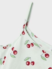Name It Light Green Floral Printed Playsuit - Image 2 of 2