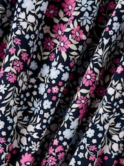 Name It Navy Floral Printed Playsuit - Image 3 of 3