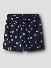 Name It White Floral Short Sleeve T-Shirt & Shorts Set - Image 3 of 3