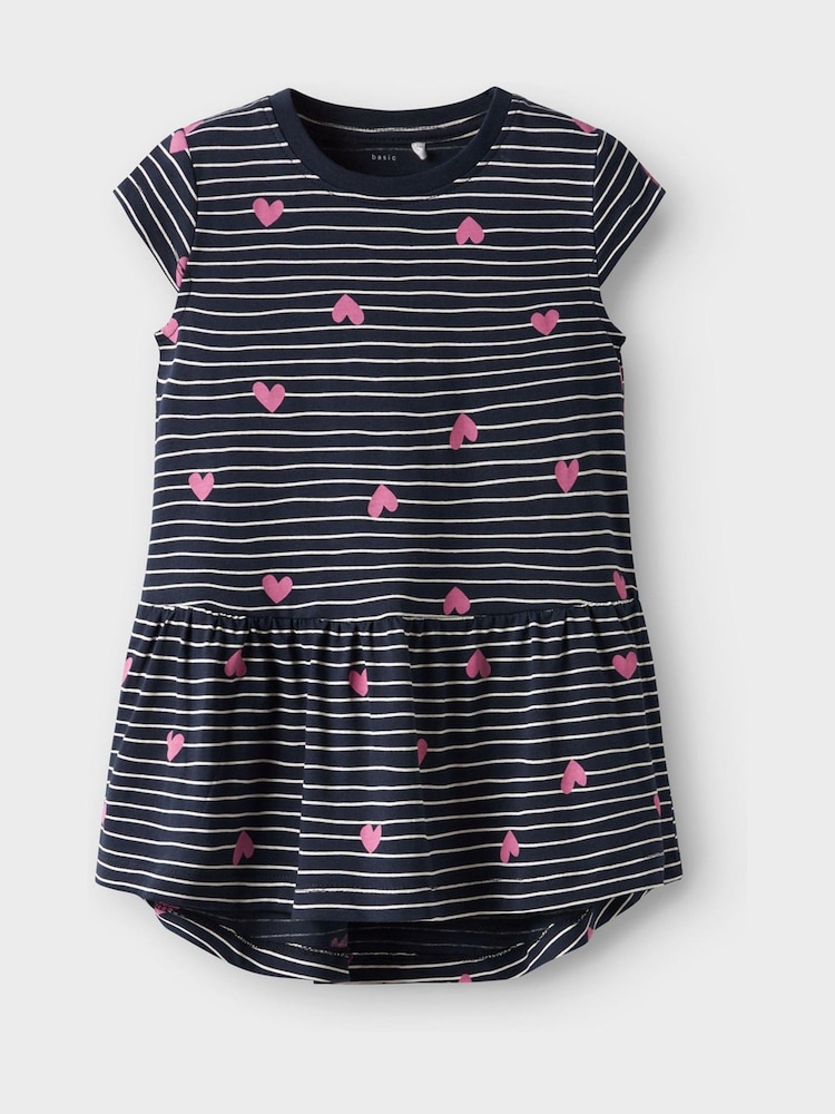 Name It Pink Capsleeve Printed Dresses 2 Pack - Image 3 of 4