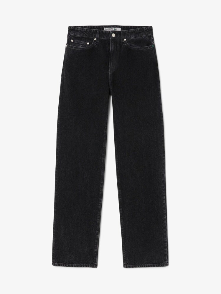 Lacoste Black 5 Pocket Straight Cut Indigo Jeans - Image 1 of 3