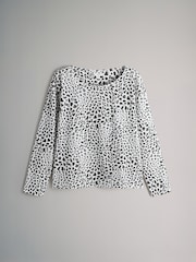 The Set Animal/Taupe Brown/Black 3 Pack Long Sleeve Long Leg Jersey Pyjamas - Image 2 of 9