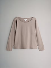 The Set Animal/Taupe Brown/Black 3 Pack Long Sleeve Long Leg Jersey Pyjamas - Image 3 of 9