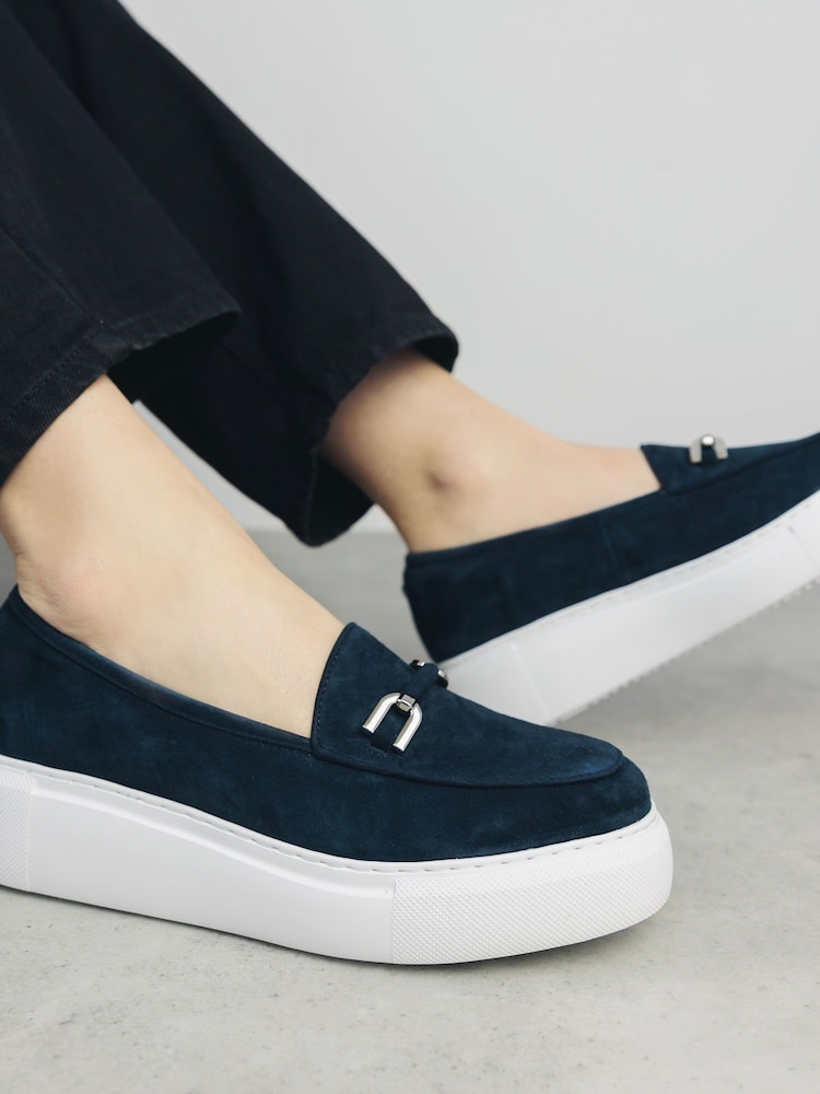 Moda in Pelle CHAMOMILE WEDGE HYBRID LOAFER TRAINER - Image 1 of 4