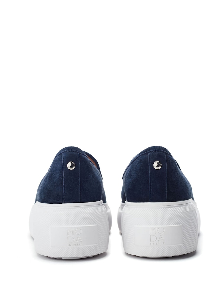 Moda in Pelle CHAMOMILE WEDGE HYBRID LOAFER TRAINER - Image 4 of 4