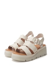 Moda in Pelle States Bold Wedges Leather Fisherman Sandals - Image 2 of 4