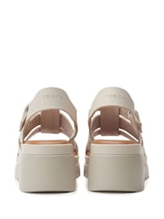 Moda in Pelle States Bold Wedges Leather Fisherman Sandals - Image 3 of 4
