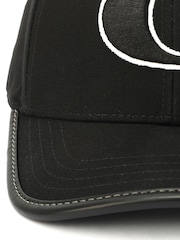 COACH Black C Cotton Canvas Baseball Hat - Image 4 of 4