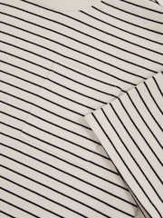 Blanco/azul marino - Reiss Paudie Cotton-Blend Stripe T-Shirt - Imagen 4 de 4