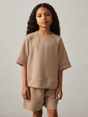 Reiss Selena Modal-Blend Sweatshirt And Shorts Set - Imagen 3 de 5