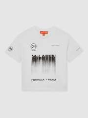 Reiss White Silverstone T-Shirt - Image 2 of 6