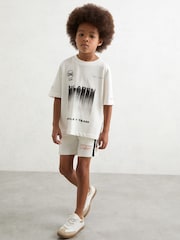 Reiss White Silverstone T-Shirt - Image 3 of 6
