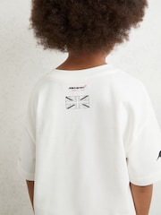 Reiss White Silverstone T-Shirt - Image 5 of 6