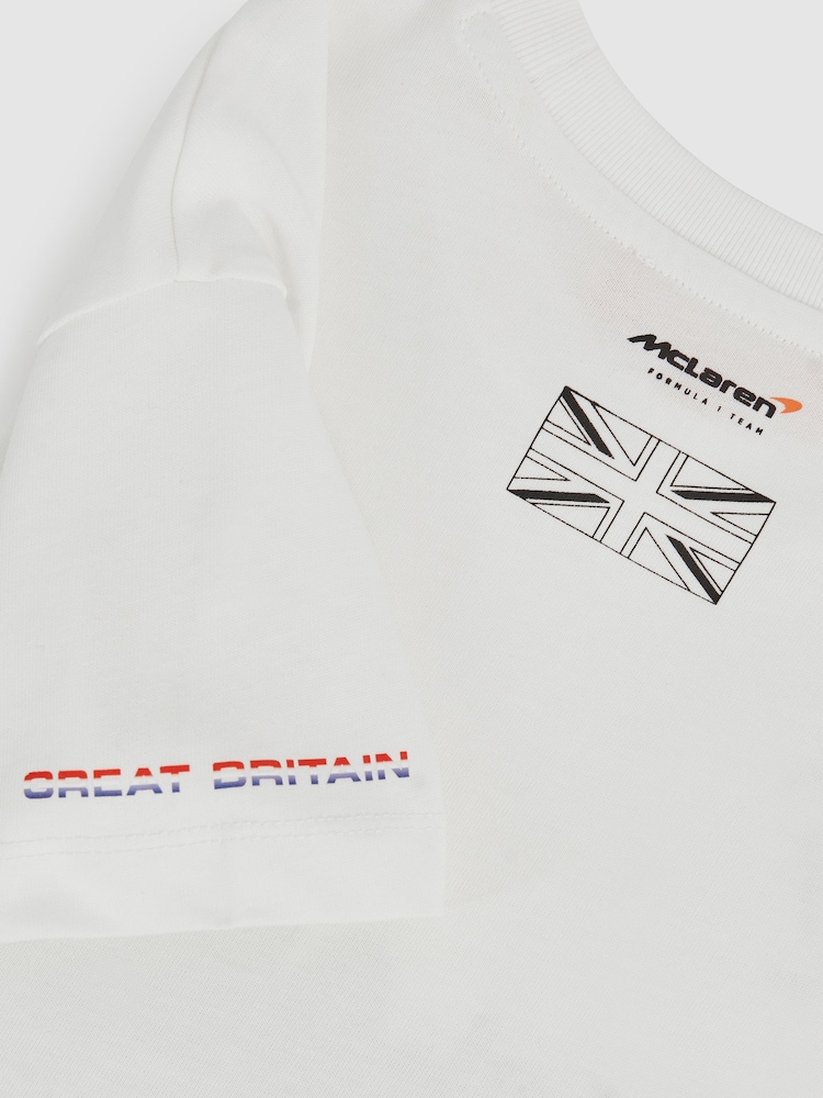 Reiss White Silverstone T-Shirt - Image 6 of 6