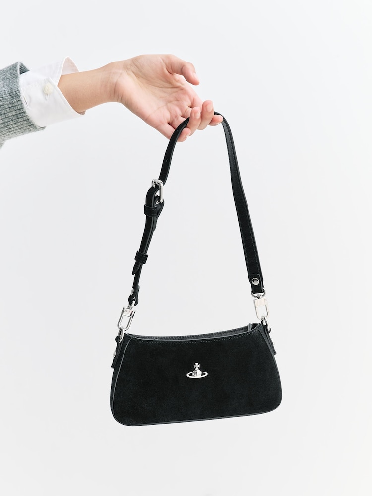 Vivienne Westwood Tasha Shoulder Phone Black Bag - Image 10 of 10 Vivienne Westwood Tasha Shoulder Phone Black Bag - Image 10 of 10
