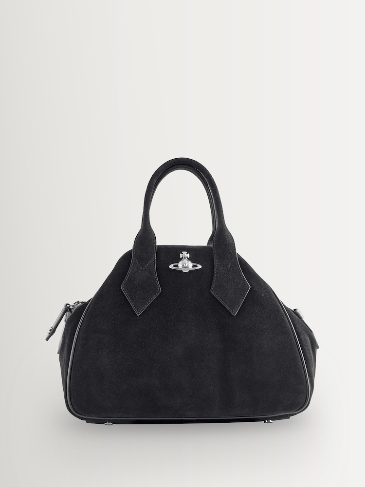 Vivienne Westwood Medium Yasmine Black Bag - Image 1 of 8 Vivienne Westwood Medium Yasmine Black Bag - Image 1 of 8
