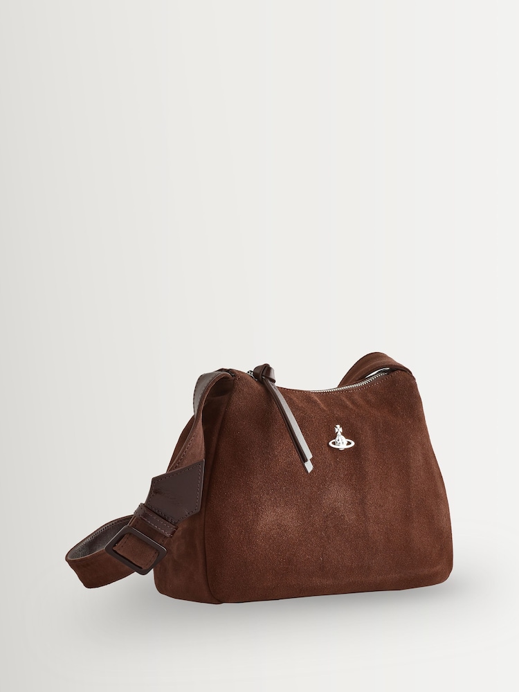 Vivienne Westwood Kate Shoulder Brown Bag - Image 2 of 6