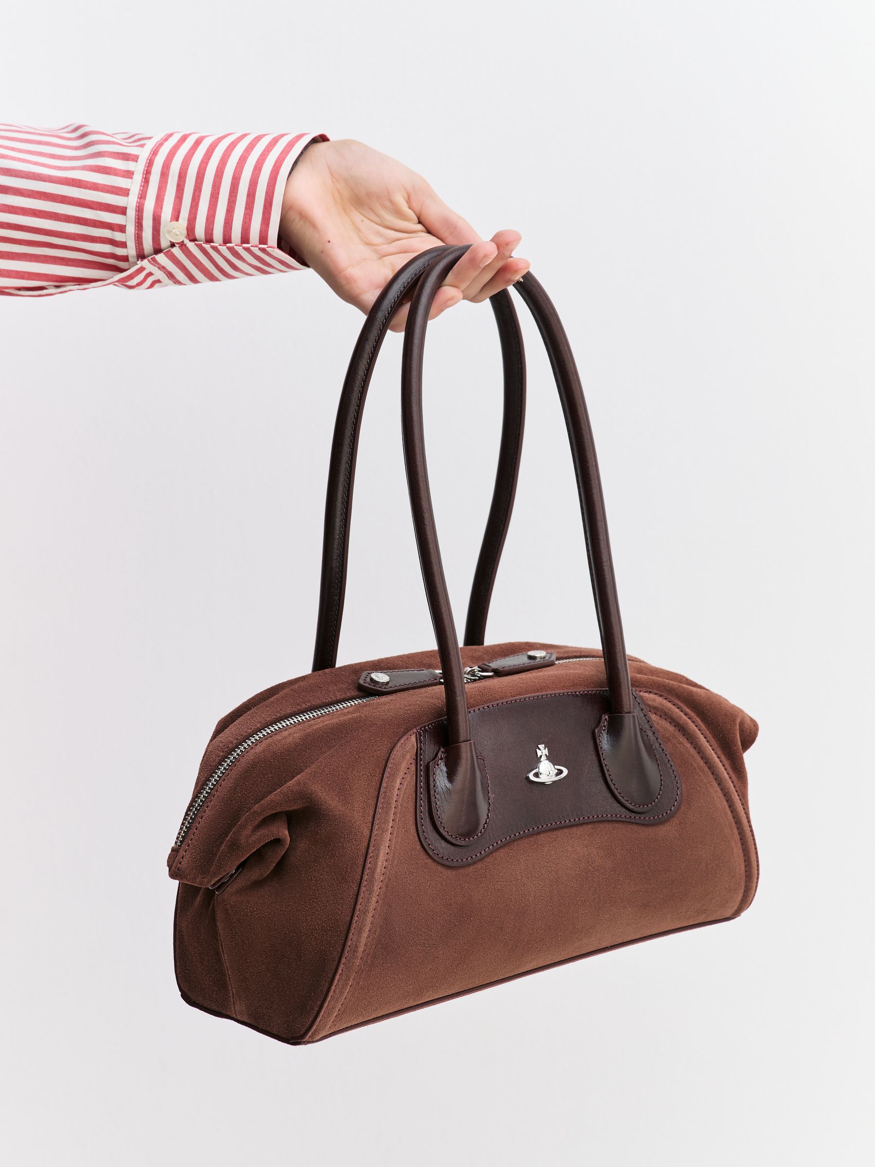 Buy Vivienne Westwood Small Shirley Brown Holdall from Next USA