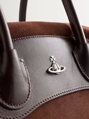 Vivienne Westwood Vivienne Westwood maza izmēra Shirley brūna soma - Attēls 8 no 11