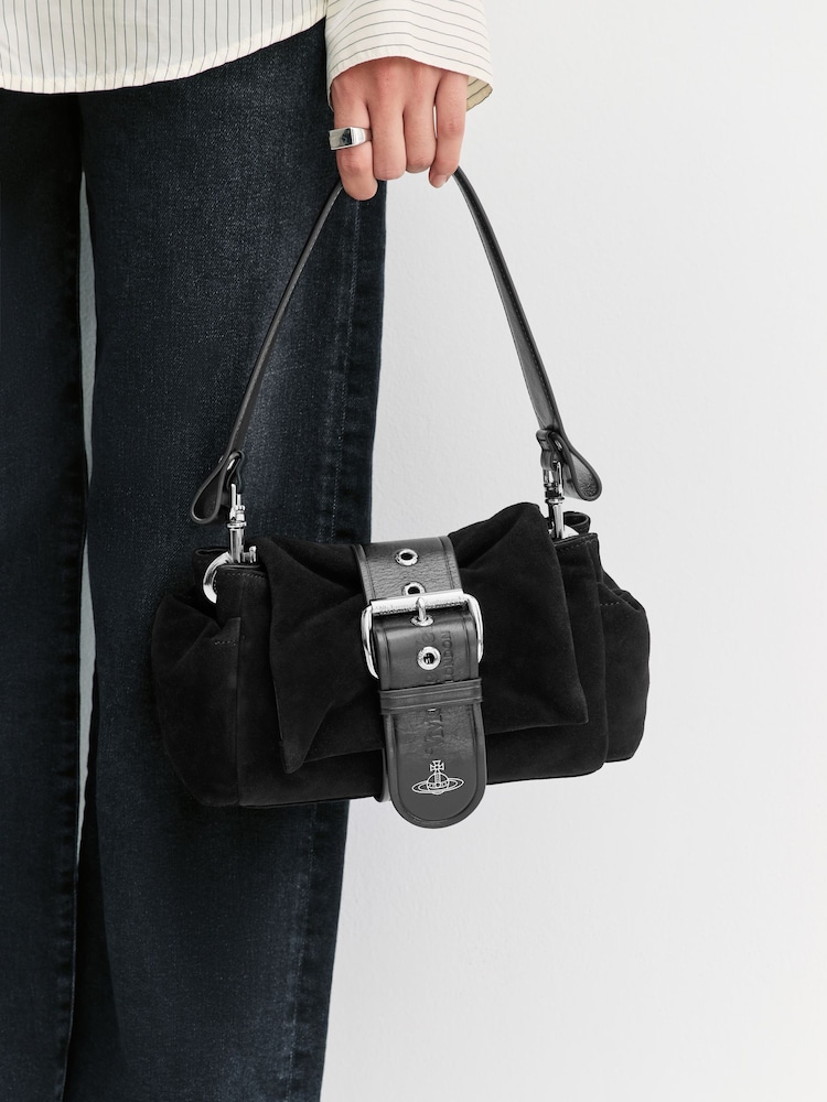 Vivienne Westwood Black Vivienne Westwood Blue Hazel Treasure Handbag - Image 11 of 11 Vivienne Westwood Black Vivienne Westwood Blue Hazel Treasure Handbag - Image 11 of 11