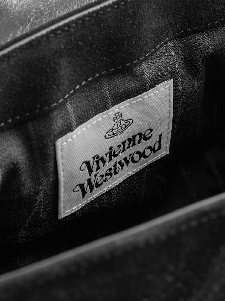 Vivienne Westwood Black Vivienne Westwood Blue Hazel Treasure Handbag - Image 6 of 6 Vivienne Westwood Black Vivienne Westwood Blue Hazel Treasure Handbag - Image 6 of 6