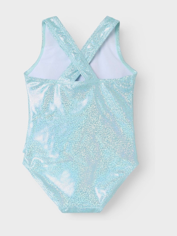 Name It Blue Disney Little Mermaid Ariel Swimsuit - Image 2 of 2