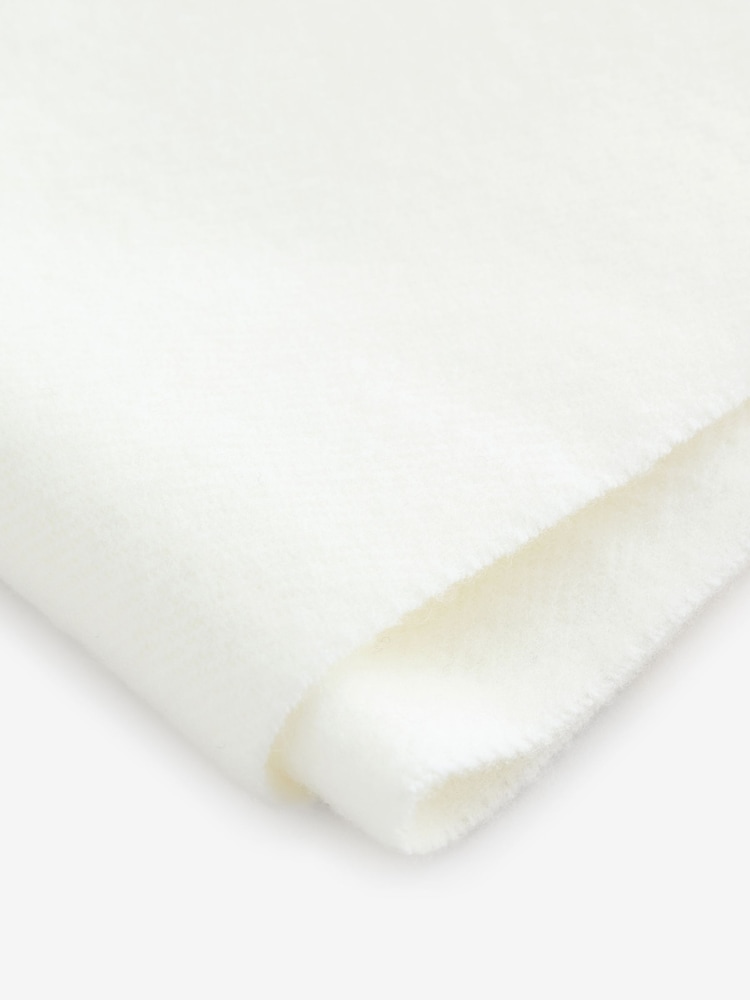 Vivienne Westwood Embroidered Wool White Scarf - Image 2 of 4