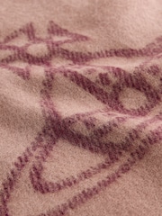 Vivienne Westwood Single Orb Double Brown Scarf - Image 4 of 4