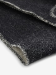 Vivienne Westwood Single Orb Double Black Scarf - Image 3 of 5