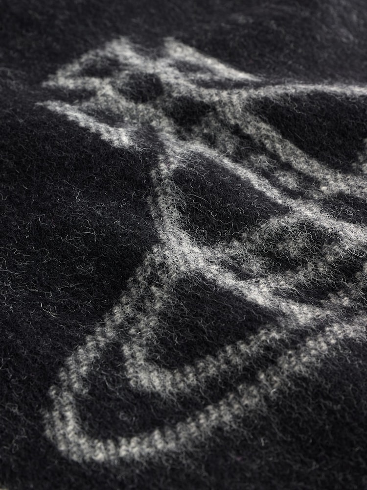 Vivienne Westwood Single Orb Double Black Scarf - Image 5 of 5