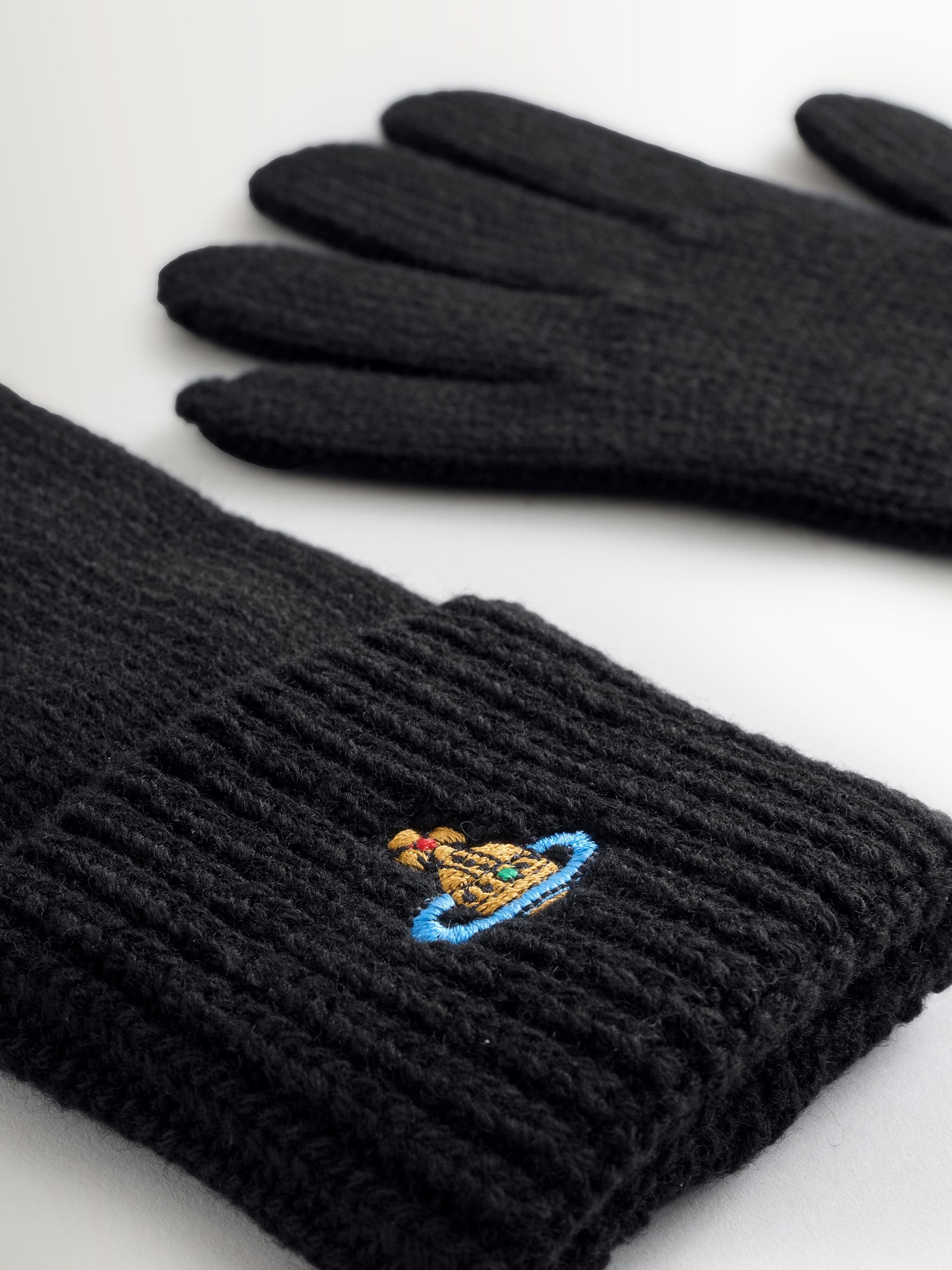 Buy Vivienne Westwood Black Sporty Gloves from Next USA