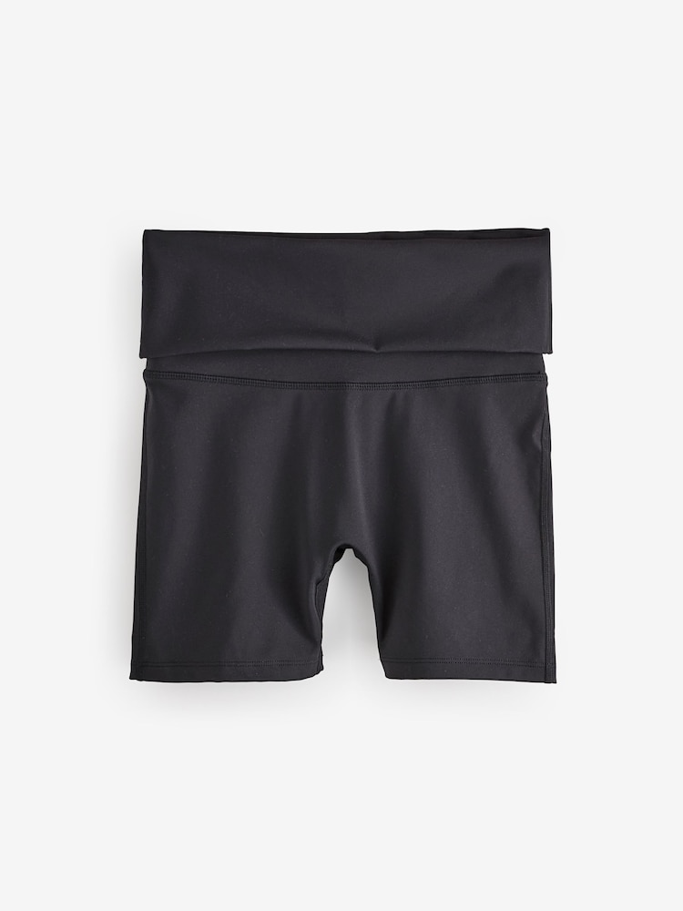 TALA Black Day Flex Fold Cycling shorts - Image 1 of 1 TALA Black Day Flex Fold Cycling shorts - Image 1 of 1