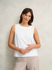Hobbs Off White Maddy Printed Top - Image 1 of 4