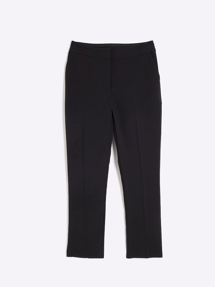 River Island Black Elasticated Cigarette Trousers - Image 5 of 6