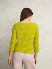 Hobbs Green Nellie 100% Cotton Jumper - Image 2 of 4