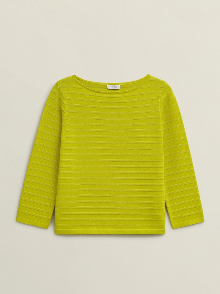 Hobbs Green Nellie 100% Cotton Jumper - Image 4 of 4