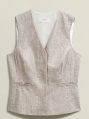 Hobbs Brown Alessia Waistcoat - Image 4 of 4