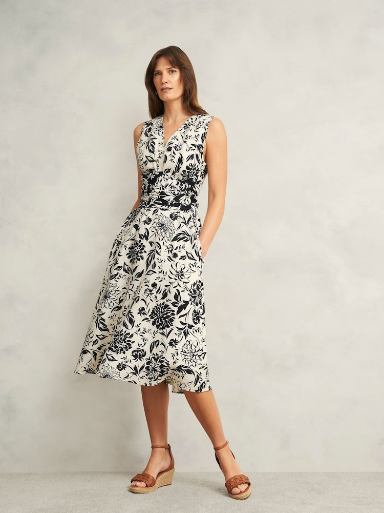 Hobbs White Teagan Dress - Image 1 of 4