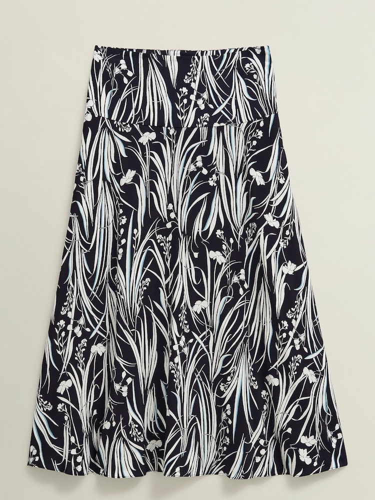 Hobbs Blue Alycia Slub tshirts - Image 4 of 4
