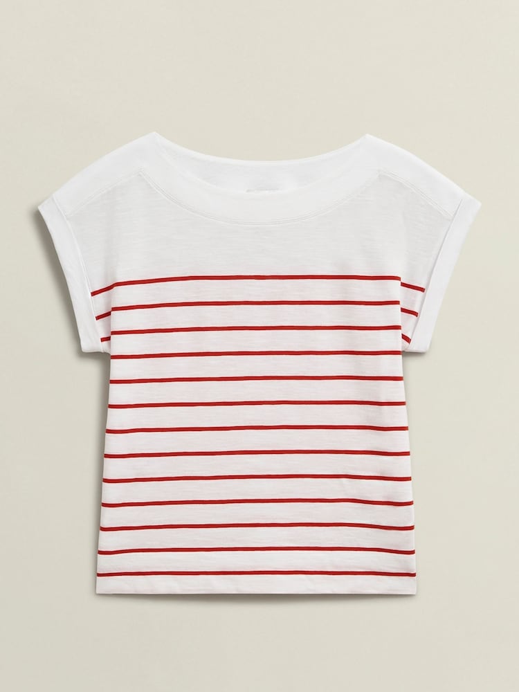CamisetaHobbs Alycia Stripe - Imagem 4 de 4
