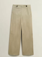Hobbs Brown Kimmi Crop Trousers - Image 4 of 4