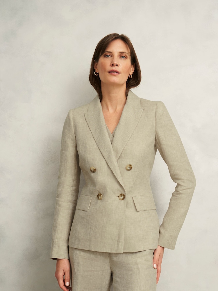 Hobbs Grey Alessia Jacket - Image 1 of 4 Hobbs Grey Alessia Jacket - Image 1 of 4