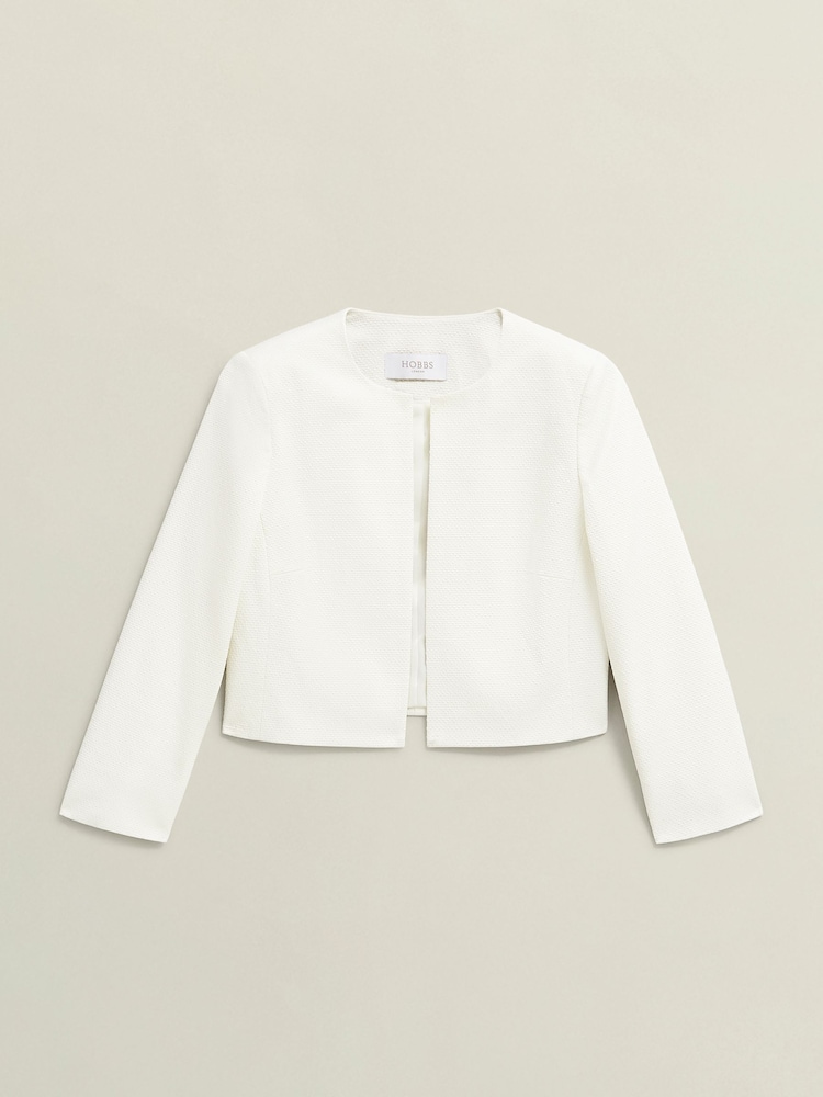 Hobbs Cream Elize Jacket - Image 4 of 4