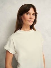 Hobbs Ivory Catriona T-Shirt - Image 3 of 4