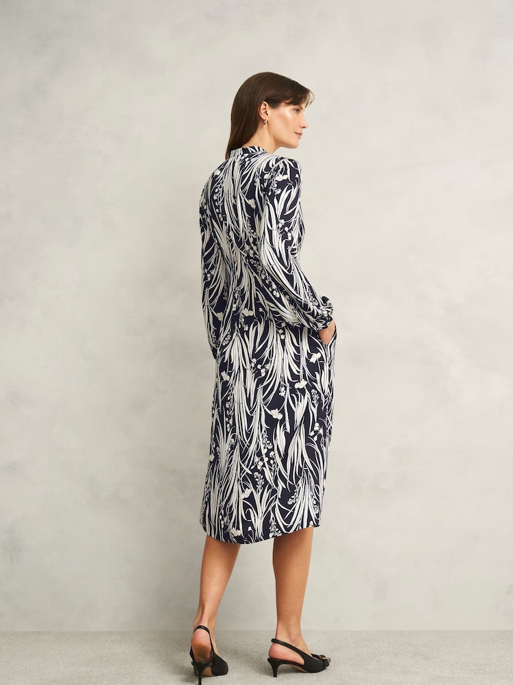 Hobbs Blue Colette Dress - Image 2 of 4