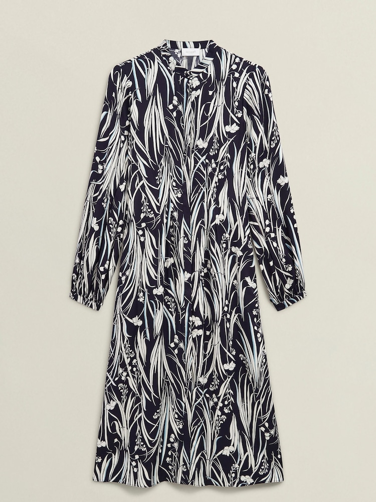 Hobbs Blue Colette Dress - Image 4 of 4