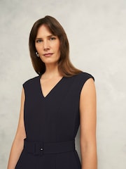 Hobbs Blue Carolyn Dress - Image 3 of 4